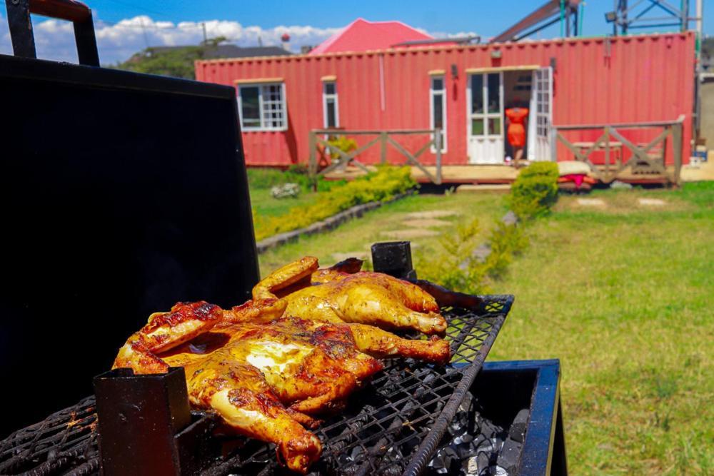The Red Container-off Grid